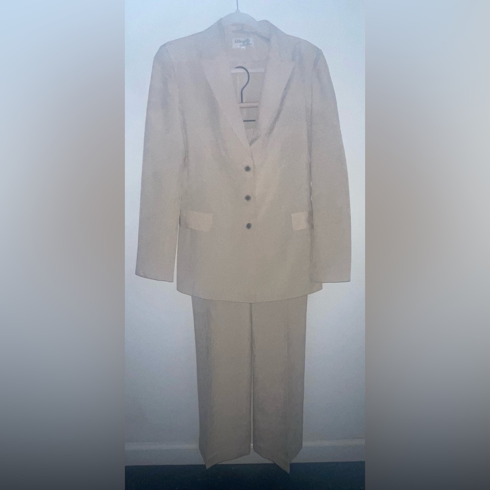 Silhouette Tan Pantsuit